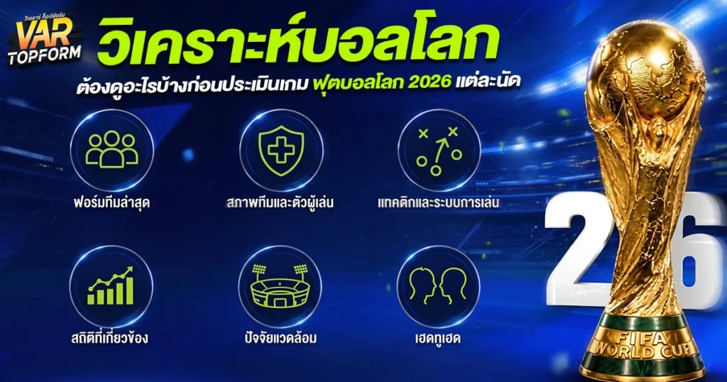 วิเคราะห์บอลโลก 2026