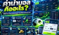 ค่าน้ำบอล คืออะไร? วิธีอ่าน คำนวณ และดูการเปลี่ยนแปลงราคา