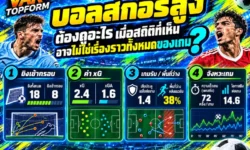 วิเคราะห์บอลสกอร์สูงอย่างไร? เมื่อเกมรุกดุดันอาจไม่ได้หมายถึงประตูที่มากกว่า