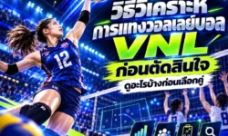 แทงวอลเลย์บอล VNL ต้องดูอะไรบ้าง? เปิดวิธีวิเคราะห์ก่อนตัดสินใจ
