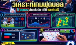 วิเคราะห์เกมฟุตบอล 5 มุมมอง อ่านฟอร์ม สถิติ และค่า xG