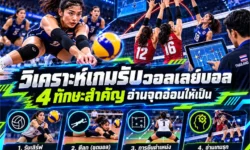 วิเคราะห์เกมรับวอลเลย์บอล 4 ทักษะสำคัญ อ่านจุดอ่อนให้เป็น